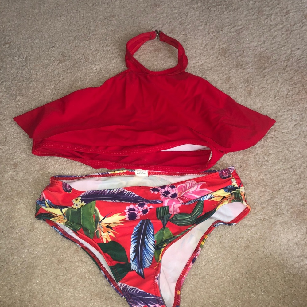 a cute red hot bikini that you need